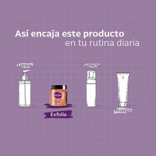 Crema Exfoliante con Albaricoque y Avena