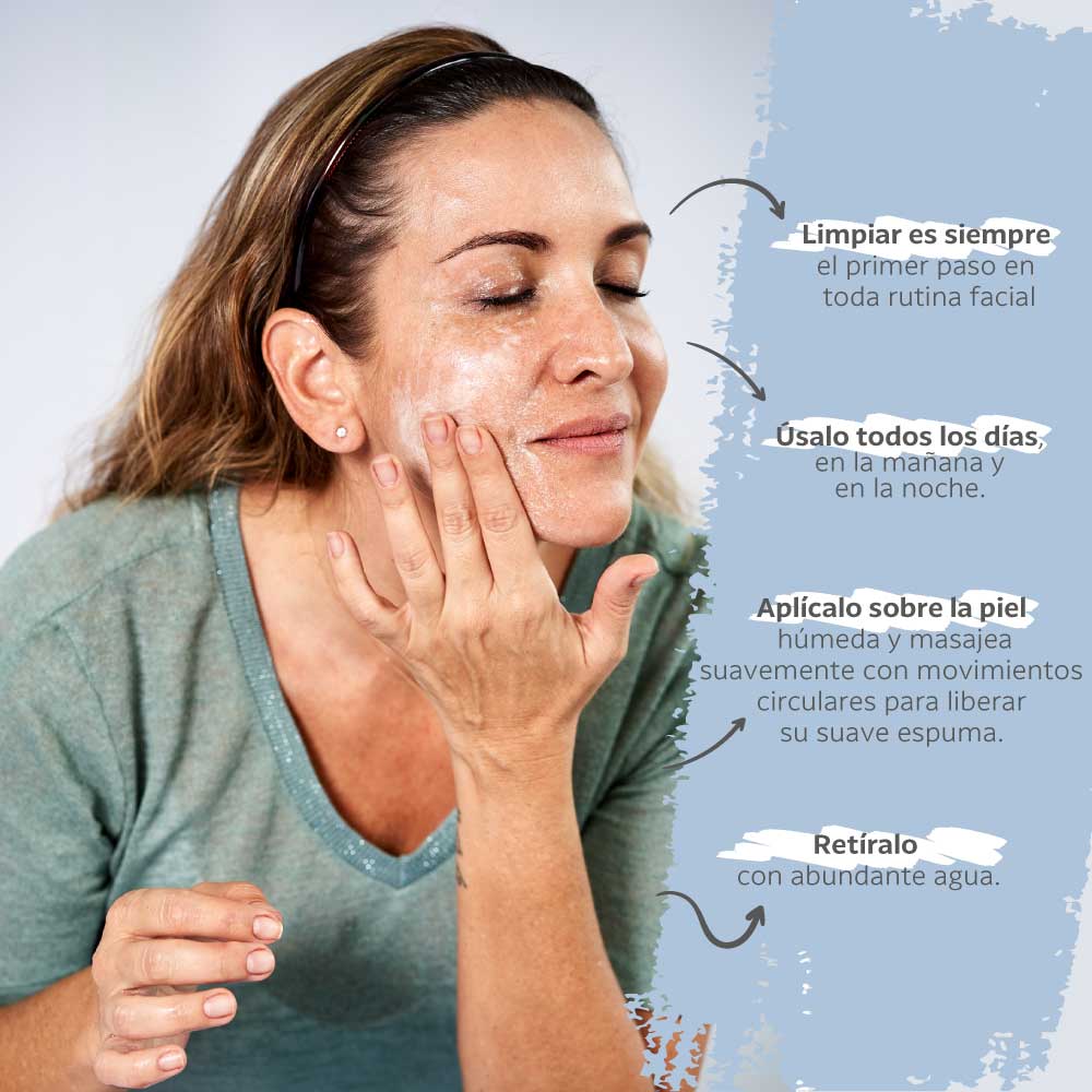 Gel Limpiador Facial con Ácido Hialurónico y Azucena Blanca