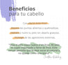 Serum Capilar Anti-Frizz con Aceites de Coco, Aguacate y Jojoba