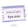 Tarjeta de Regalo Digital Akelare - $30.000