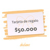 Tarjeta de Regalo Digital Akelare - $50.000